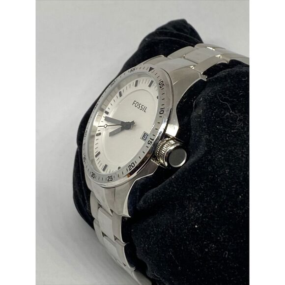 Fossil PR5442 Men\'s Silver Stainless Steel Analog Dial Quartz Wrist Watch JK808 main image 6